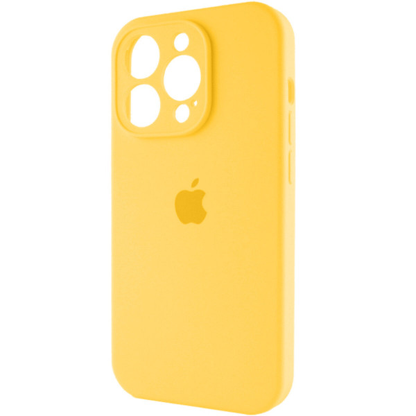 Чохол для смартфона Silicone Full Case AA Camera Protect for Apple iPhone 14 Pro Max 56,Sunny Yellow