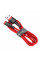 Кабель Baseus Cafule Cable USB For Lightning 2.4A 1m Red+Red