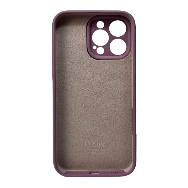 Чохол для смартфона Silicone Full Case AA Camera Protect for Apple iPhone 16 Pro 60,Taro Purple