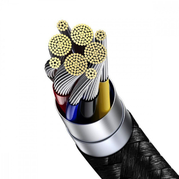 Кабель Baseus Display Fast Charging Data Cable Type-C to Type-C 100W 2m Black