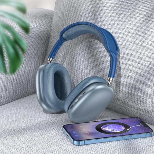 Бездротові навушники BOROFONE BO22 Elegant BT headphones Blue