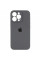 Чохол для смартфона Silicone Full Case AA Camera Protect for Apple iPhone 15 Pro Max 12,Dark Grey