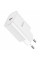 Мережевий зарядний пристрій HOCO N14 Smart Charging single port PD20W charger White