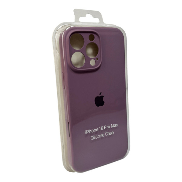 Чохол для смартфона Silicone Full Case AA Camera Protect for Apple iPhone 16 Pro 60,Taro Purple