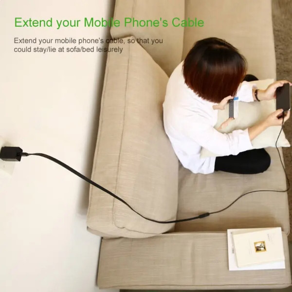 Кабель UGREEN US103 USB 2.0 A Male to A Female Cable 1m (Black)(UGR-10314)