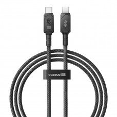 Кабель Baseus Unbreakable Series Fast Charging Data Cable Type-C to Type-C 100W 1m Cluster Black