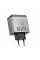 Мережевий зарядний пристрій BOROFONE BN22 Lena PD65W(2C1A) charger(EU) Metal Gray