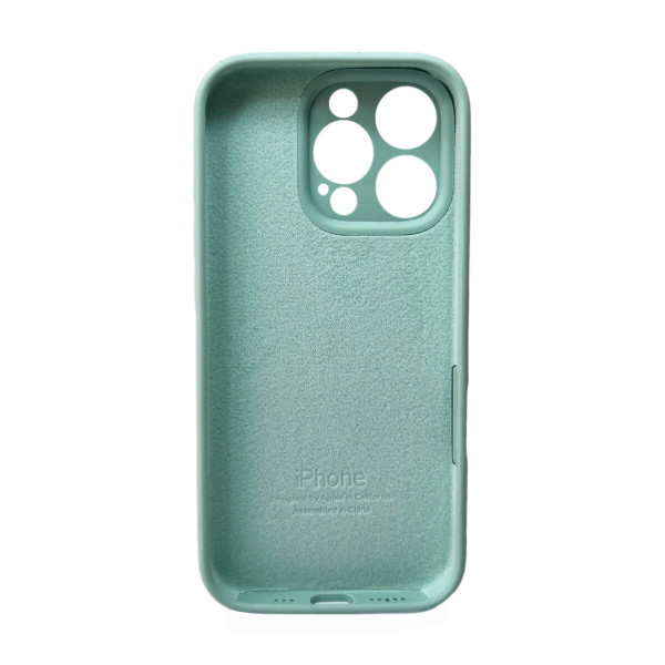 Чохол для смартфона Silicone Full Case AA Camera Protect for Apple iPhone 16 Pro 48,Sky Blue