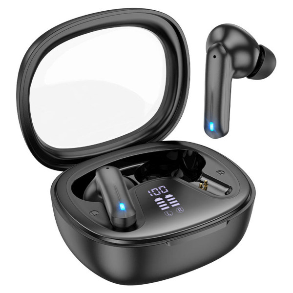 Бездротові навушники HOCO EQ6 Shadow true wireless BT headset Black