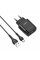 Мережевий зарядний пристрій з кабелем HOCO C72Q Glorious single port QC3.0 charger set(Type-C) 18W  Black