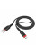 Кабель HOCO X59 USB to Micro 2.4A, 1m, nylon, TPE connectors, Black