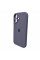 Чохол для смартфона Silicone Full Case AA Camera Protect for Apple iPhone 16 28,Lavender Grey