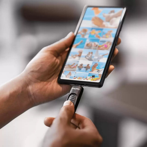 Флеш-накопичувач SanDisk USB 3.2 Gen1 Ultra Slider Type-C 256Gb (400 Mb/s)