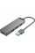 USB-хаб Vention 4-Port USB 3.0 Hub With Power Supply 0.15M Black (CHLBB)