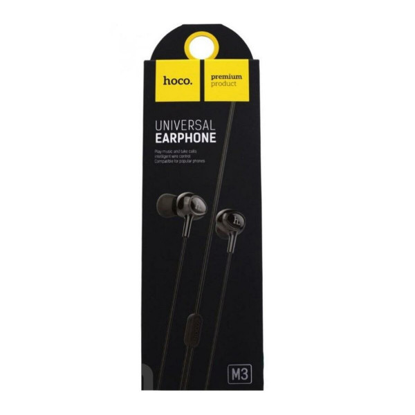 Навушники HOCO M3 Universal Earphone Black