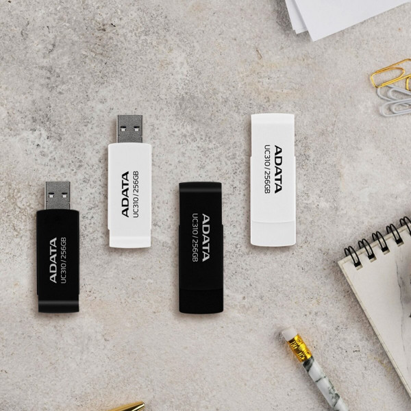 Флеш-накопичувач ADATA USB 3.2 UC310 256Gb Black