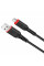 Кабель HOCO X59 USB to Micro 2.4A, 1m, nylon, TPE connectors, Black