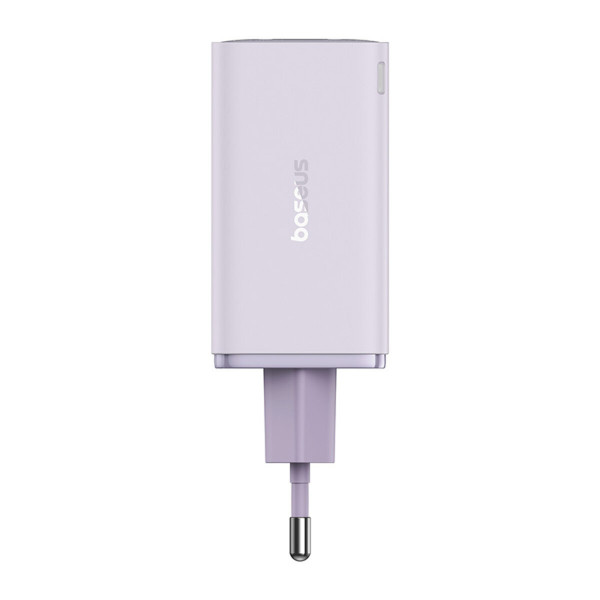 Мережевий зарядний пристрій Baseus GaN6 Pro Fast Charger 2C+2U 65W EU Star Purple(With:Mini White Cable Type-C to Type-C 100W(20V/5A) 1m Star Purple）