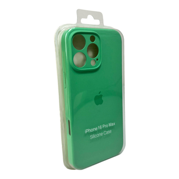 Чохол для смартфона Silicone Full Case AA Camera Protect for Apple iPhone 16 Pro 30,Spearmint