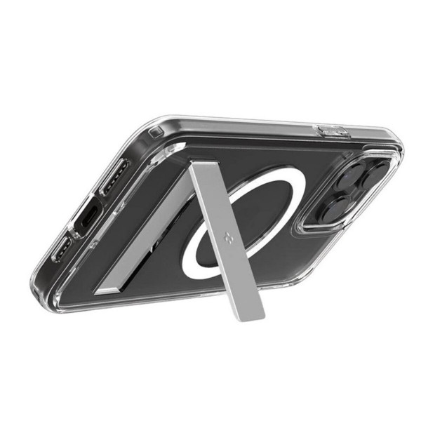 Чохол Spigen AAA Magnetic Clear Stand for Apple iPhone 15 Pro Transparent