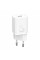 Мережевий зарядний пристрій з кабелем Baseus Super Si Quick Charger 1C 25W EU Sets White（ Mini White Cable Type-C to Type-C 3A 1m White）