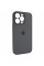 Чохол для смартфона Silicone Full Case AA Camera Protect for Apple iPhone 14 Pro 12,Dark Grey