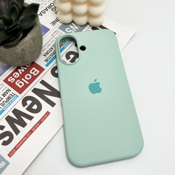 Чохол для смартфона Silicone Full Case AA Open Cam for Apple iPhone 16 13,Turquoise