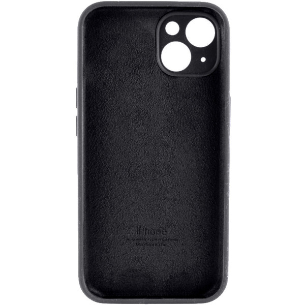 Чохол для смартфона Silicone Full Case AA Camera Protect for Apple iPhone 14 14,Black