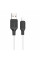 Кабель HOCO X90 Cool silicone charging data cable for iP White