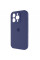 Чохол для смартфона Silicone Full Case AA Camera Protect for Apple iPhone 14 Pro Max 7,Dark Blue