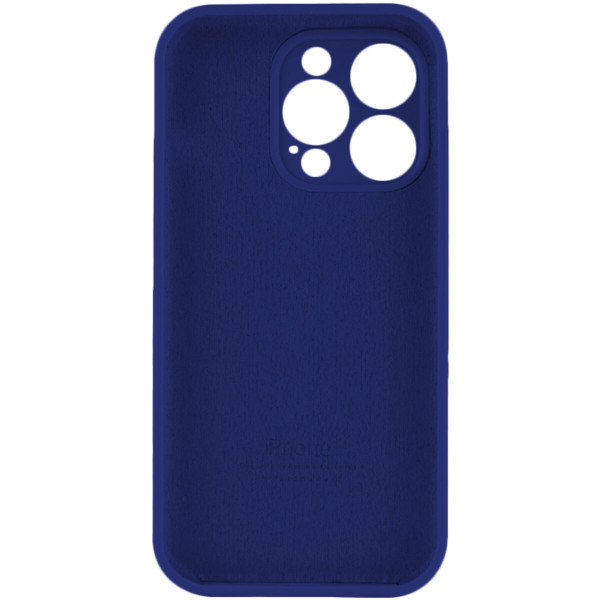 Чохол для смартфона Silicone Full Case AA Camera Protect for Apple iPhone 15 Pro 39,Navy Blue