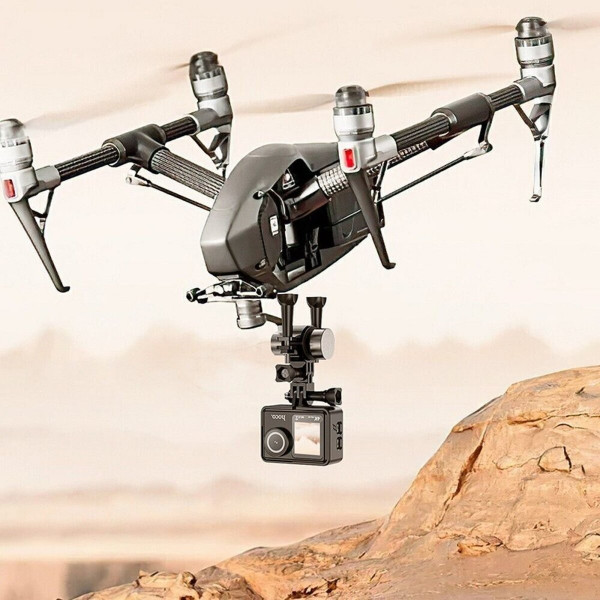 Екшн камера HOCO DV101 dual color screen sports camera Black