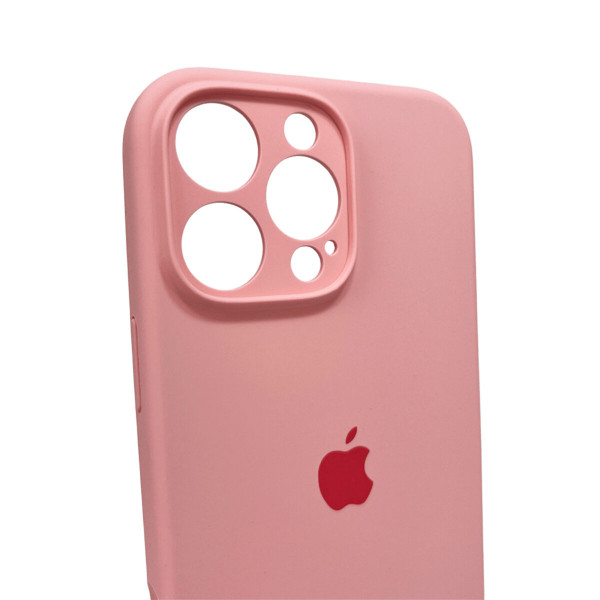 Чохол для смартфона Silicone Full Case AA Camera Protect for Apple iPhone 16 Pro Max 41,Pink