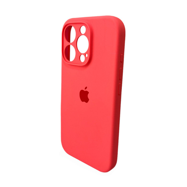 Чохол для смартфона Silicone Full Case AA Camera Protect for Apple iPhone 16 Pro 50,Pink Orange
