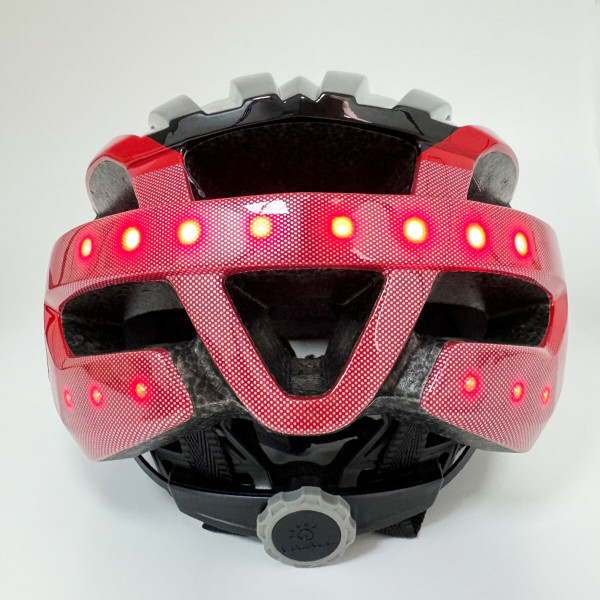 Захисний шолом Livall MT1 NEO (L) Black/Red (58-62см), акустика, мікрофон, сигнали поворотів та стопів, додаток, пульт BR80, Bluetooth