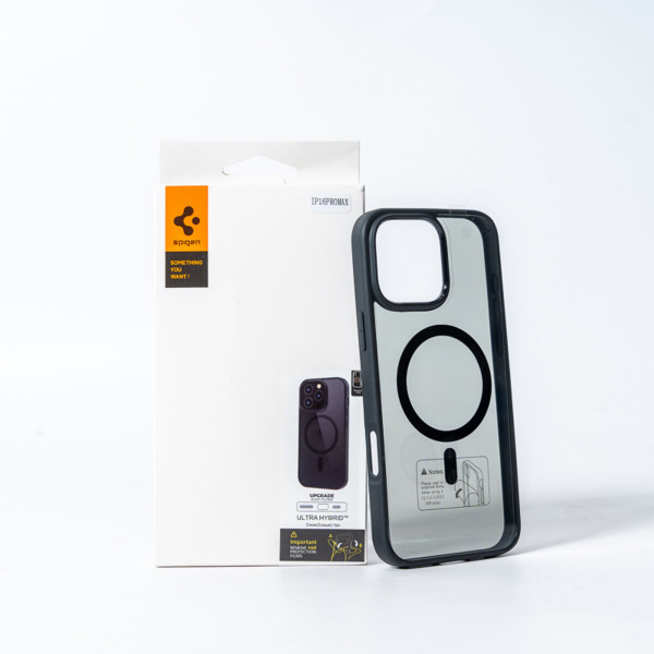 Чохол для смартфона Spigen AAA Magnetic Color for Apple iPhone 15 Pro All Black