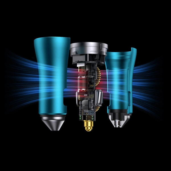 Автомобільний зарядний пристрій Baseus Golden Contactor Pro Dual Fast Charger Car Charger C+C 40W Blue