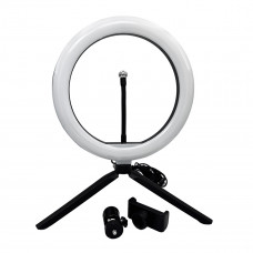 Кільцева лампа NNHQ-10 (26см) + штатив 2,1м