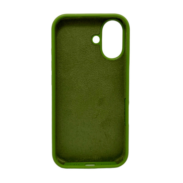 Чохол для смартфона Silicone Full Case AA Open Cam for Apple iPhone 16 29,Army Green