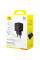 Мережевий зарядний пристрій Baseus Palm Fast Charger C+U 30W EU Cluster Black