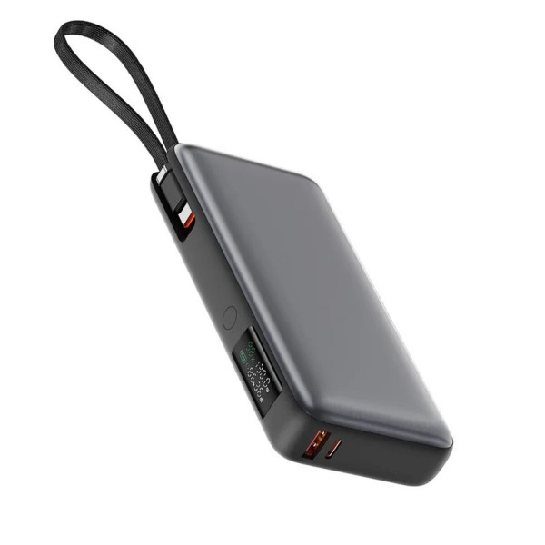 Зовнішній акумулятор ACEFAST M22 PD130W power bank with cable 20000mAh Black