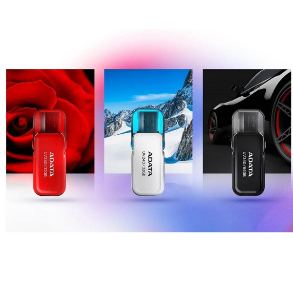 Флеш-накопичувач ADATA USB 2.0 AUV 240 64Gb Black