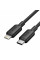 Кабель Vention USB 2.0 Type-C Male to Lightning Male 3A Cable 1M Black PVC Type