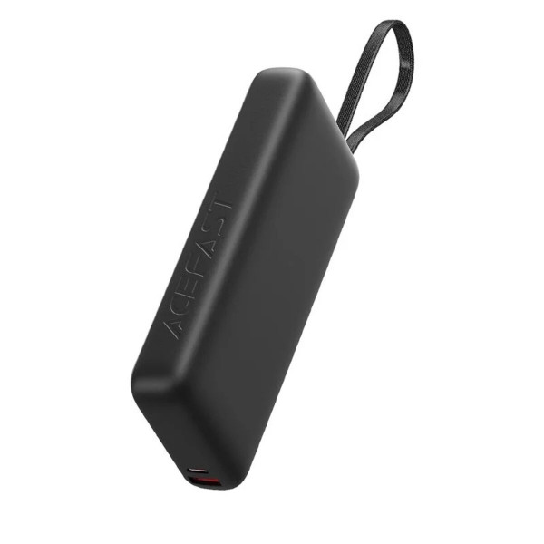 Зовнішній акумулятор ACEFAST M22 PD130W power bank with cable 20000mAh Black
