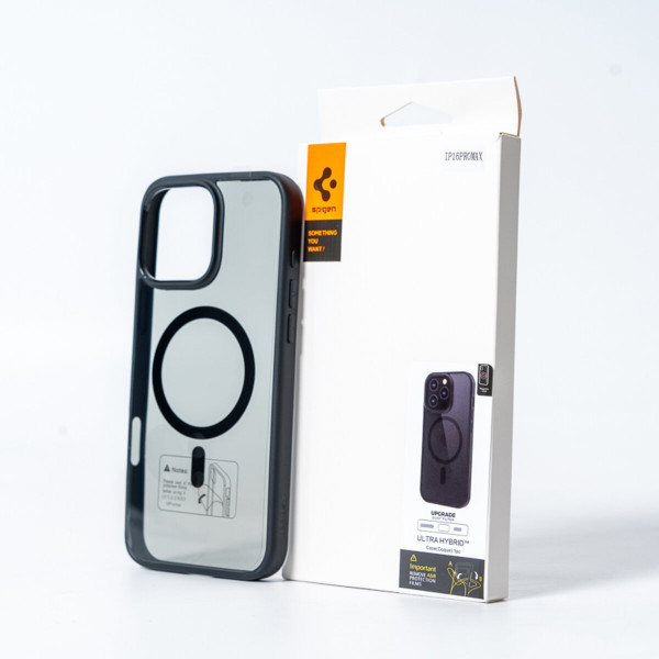 Чохол для смартфона Spigen AAA Magnetic Color for Apple iPhone 15 Pro All Black