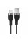Кабель ACEFAST C11-04 USB to Type-C 3A, 1.2m,  nylon + PVC, zinc connectors, Black