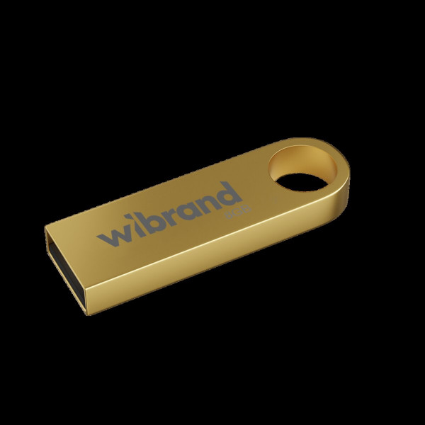 Флеш-накопичувач Wibrand USB 2.0 Puma 8Gb Gold