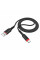 Кабель HOCO X59 USB to Type-C 3A, 1m, nylon, TPE connectors, Black
