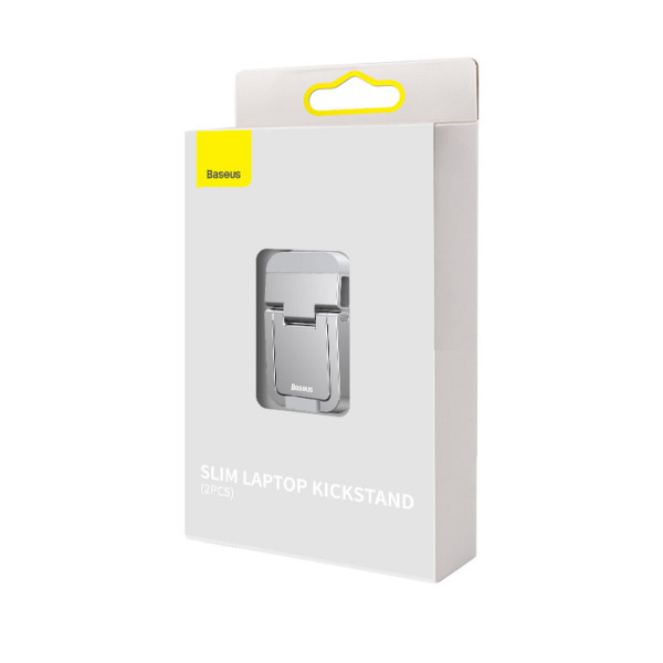 Підставка для ноутбука Baseus Slim Laptop Kickstand （2pcs）Silver