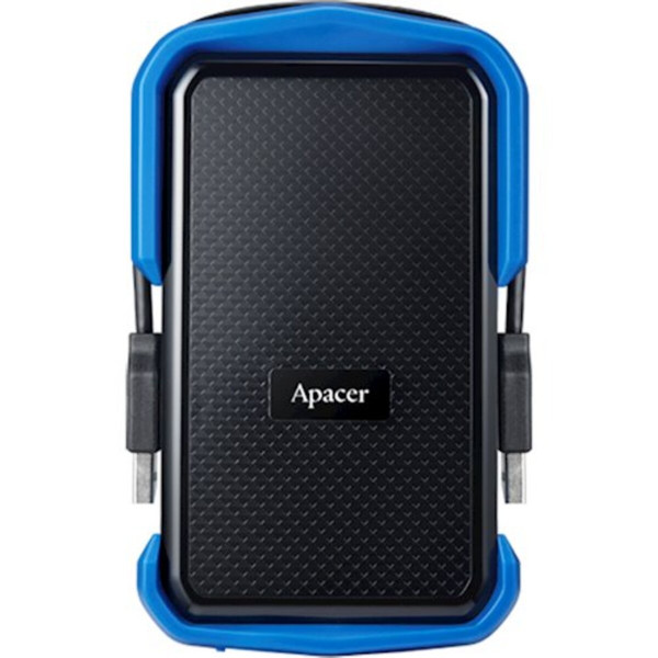 Зовнішній жорсткий диск PHD External 2.5'' Apacer USB 3.1 AC631 1TB Black/Blue (color box)